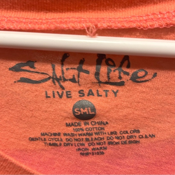 Coral salt life shirt small - Picture 3 of 3